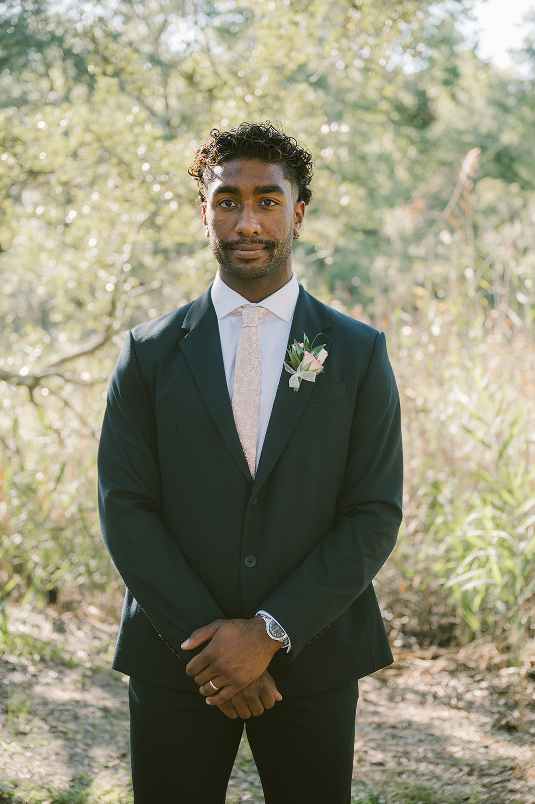 Custom Individual Groom's Boutonniere