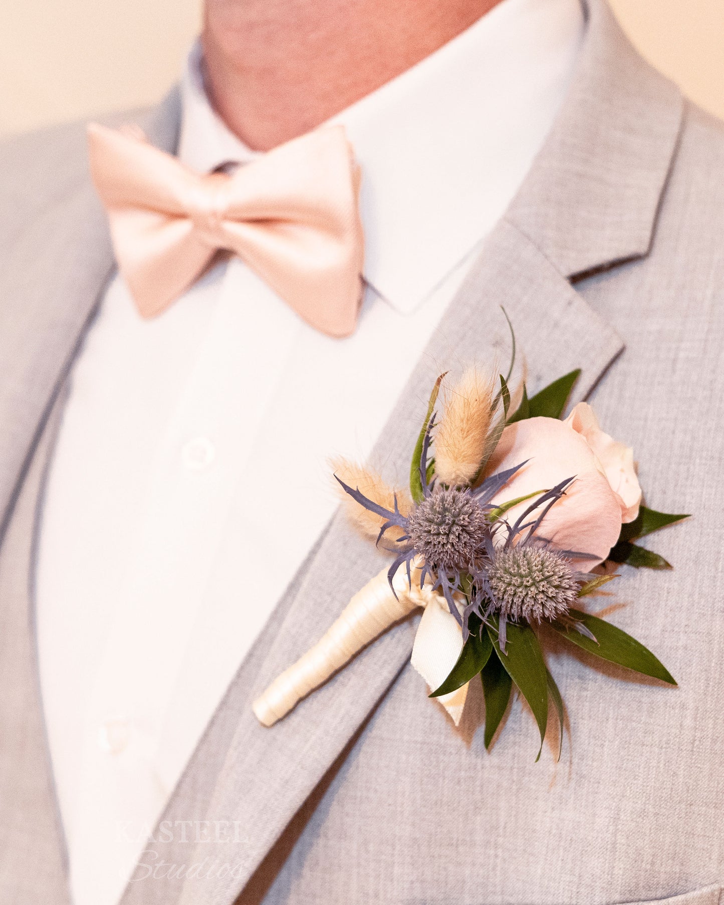 Custom Individual Groom's Boutonniere