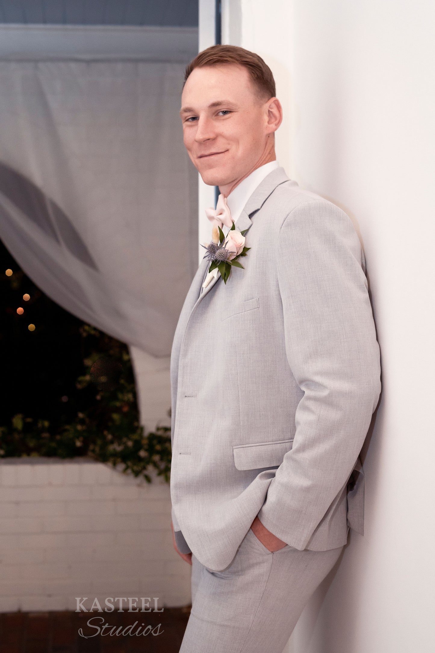 Custom Individual Groom's Boutonniere