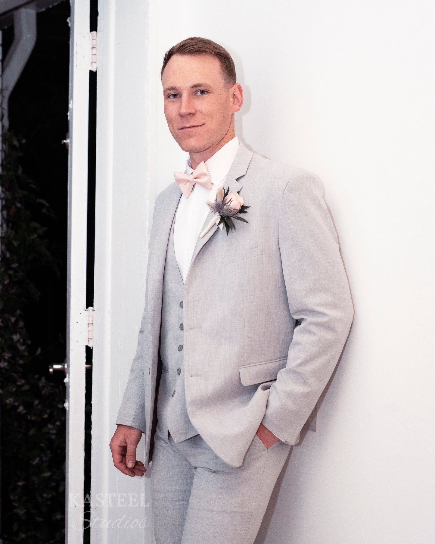 Custom Individual Groom's Boutonniere