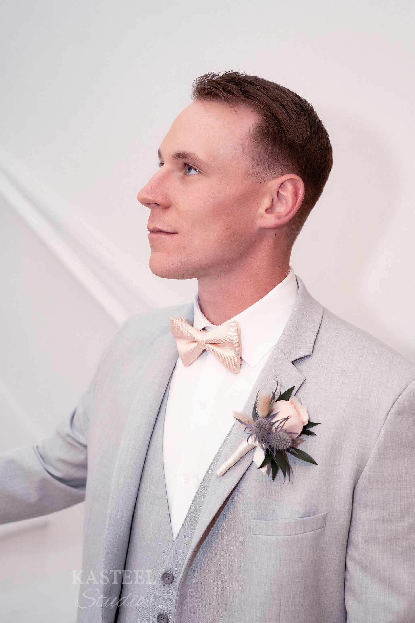 Custom Individual Groom's Boutonniere