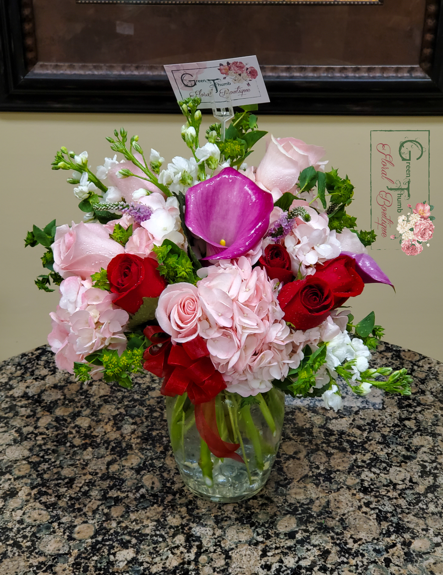 Large Mix Blooms (9 Rose Mix Blend)