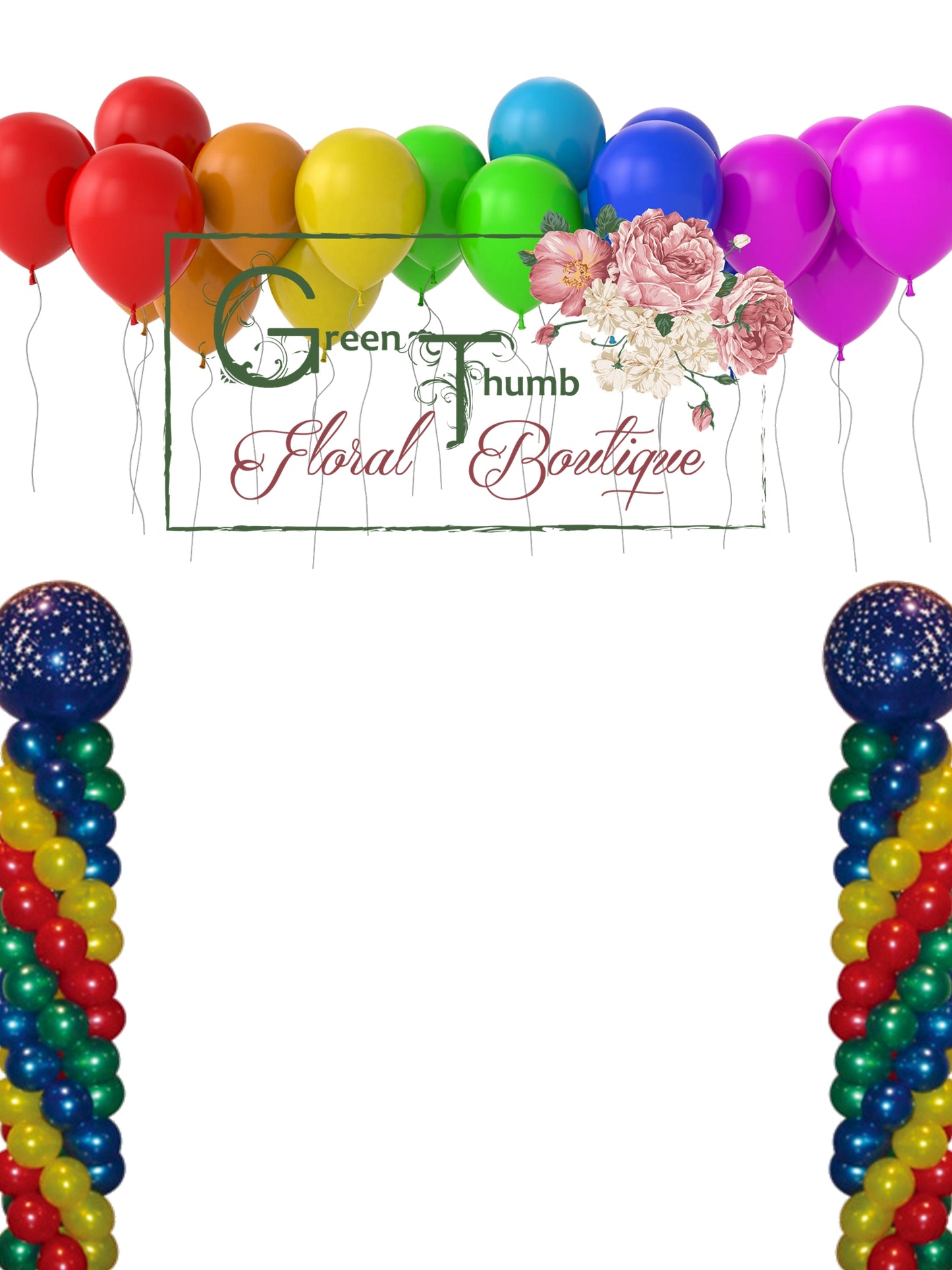 Balloon Tower Columns