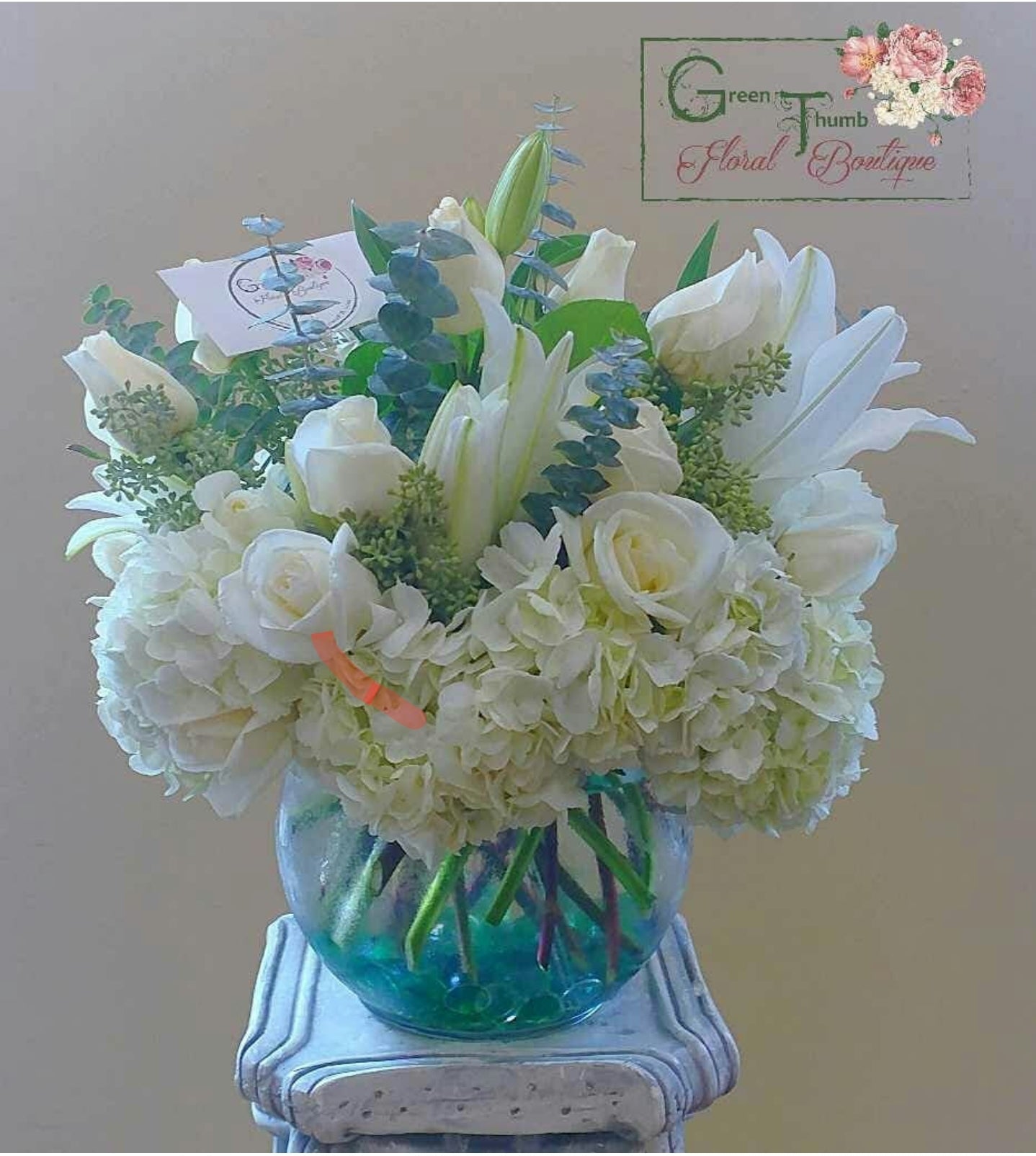 Sympathy Vase Arrangement