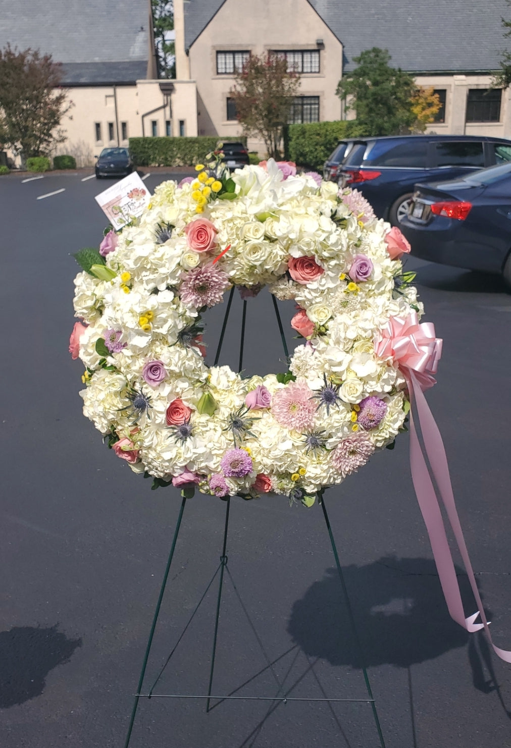 Sympathy Standing Wreath