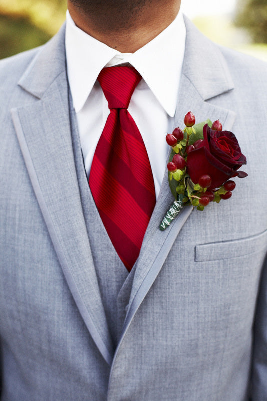 Custom Individual Groom's Boutonniere