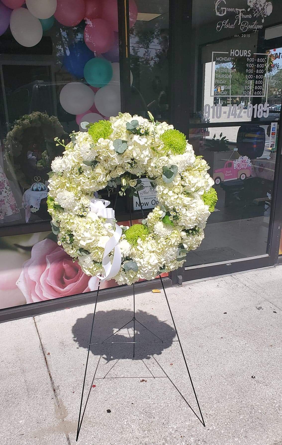 Sympathy Standing Wreath