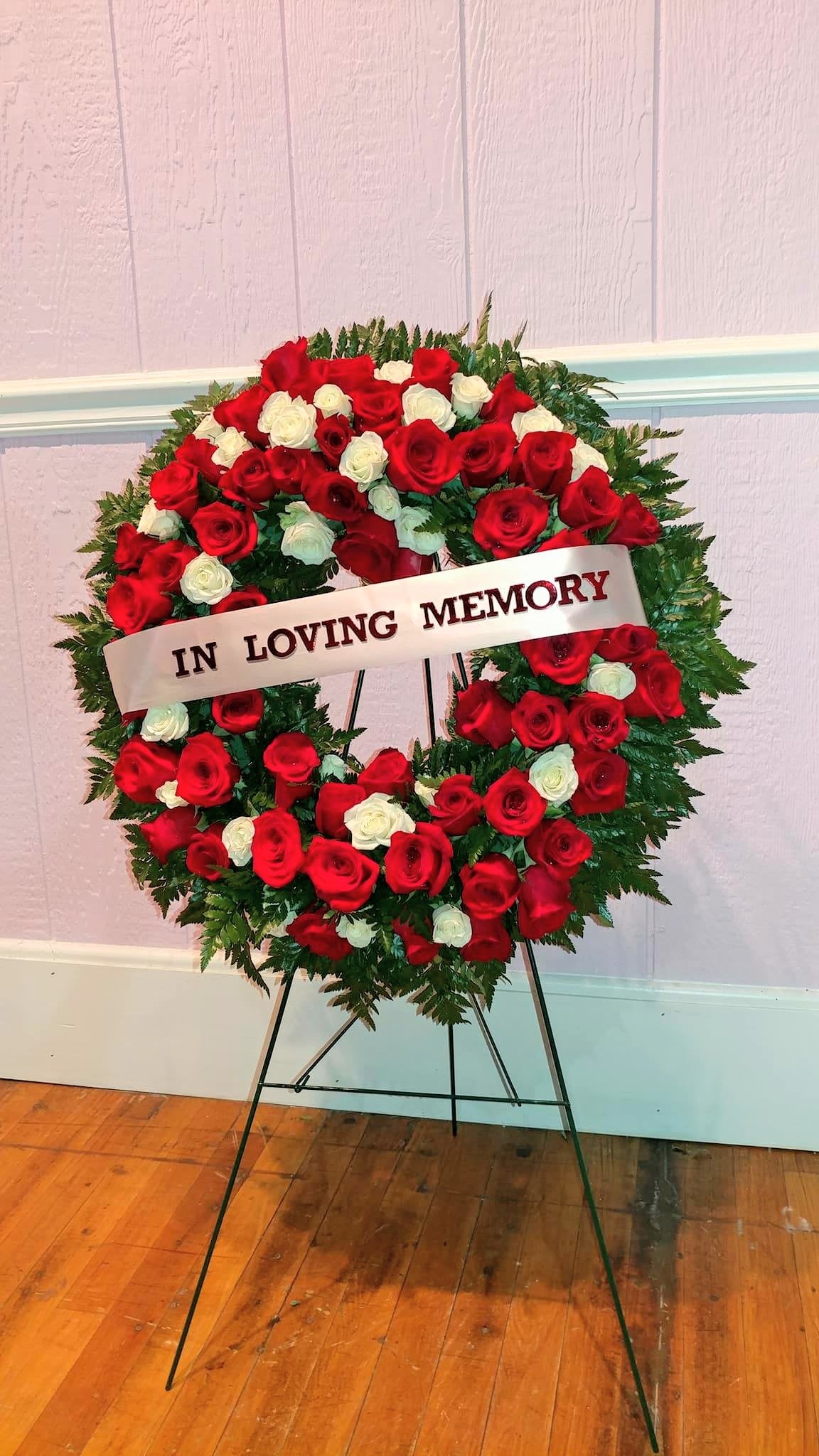 Sympathy Standing Wreath