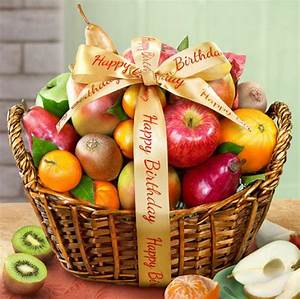 Fresh Fruit & Nut Gift Basket